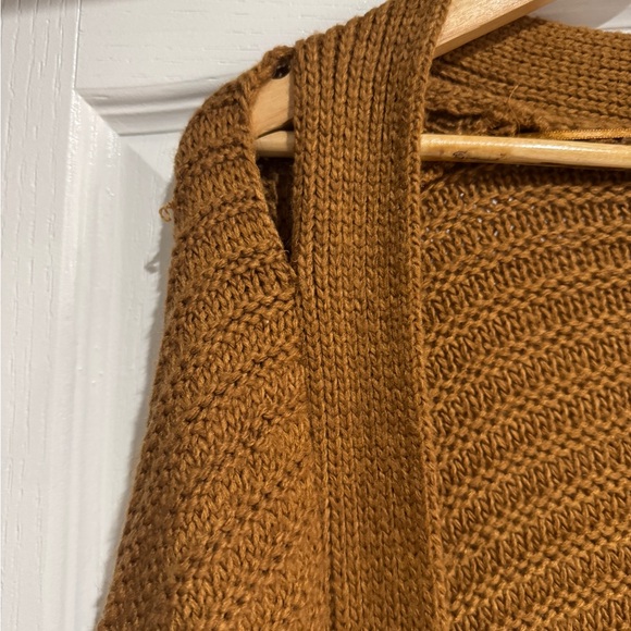 Mango Tan Ribbed Cardigan - Picture 2 of 4